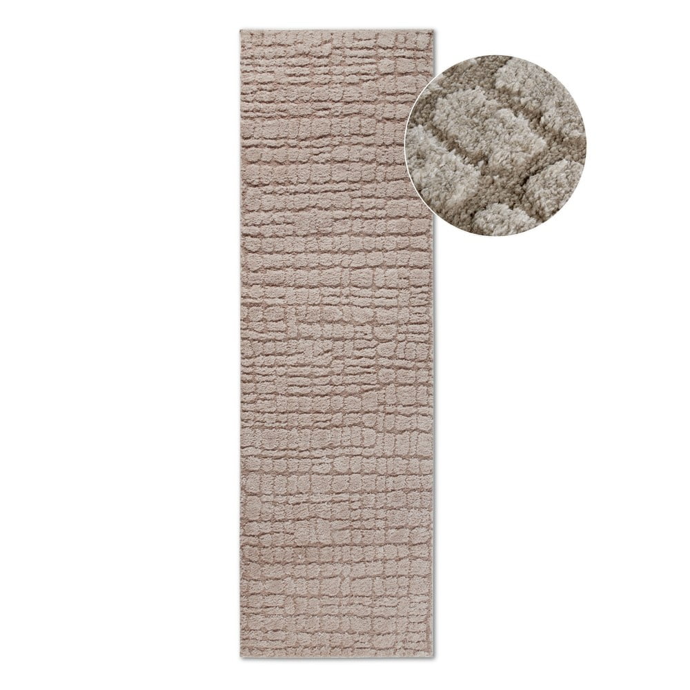 Bézs futószőnyeg 80x240 cm Artistique Beige – Elle Decoration