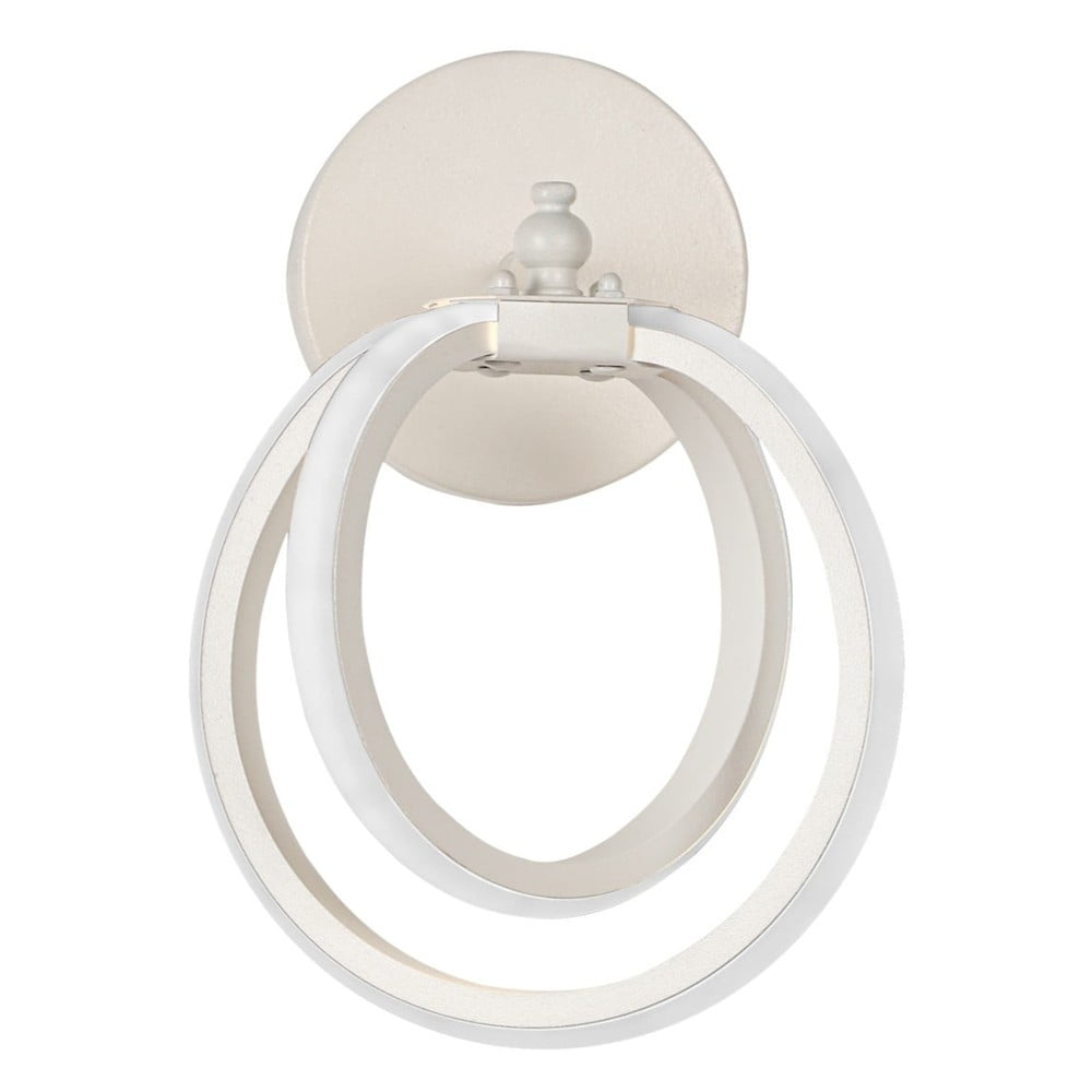 Fehér fém LED fali lámpa Sezen – Squid Lighting