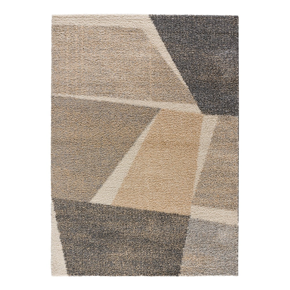 Szürke-bézs szőnyeg 133x190 cm cesky – universal