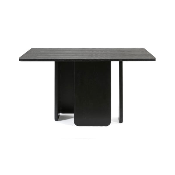Arq fekete étkezőasztal, 137 x 137 cm - Teulat