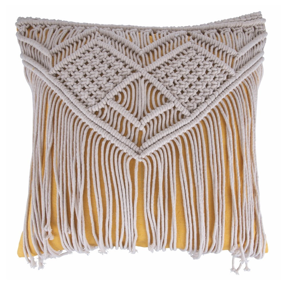 Textil díszpárna 45x45 cm Macrame – Villa d'Este