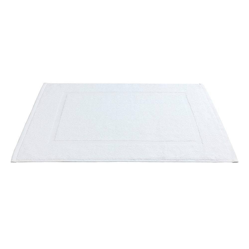 Fehér textil fürdőszobai kilépő 40x60 cm Zen – Allstar