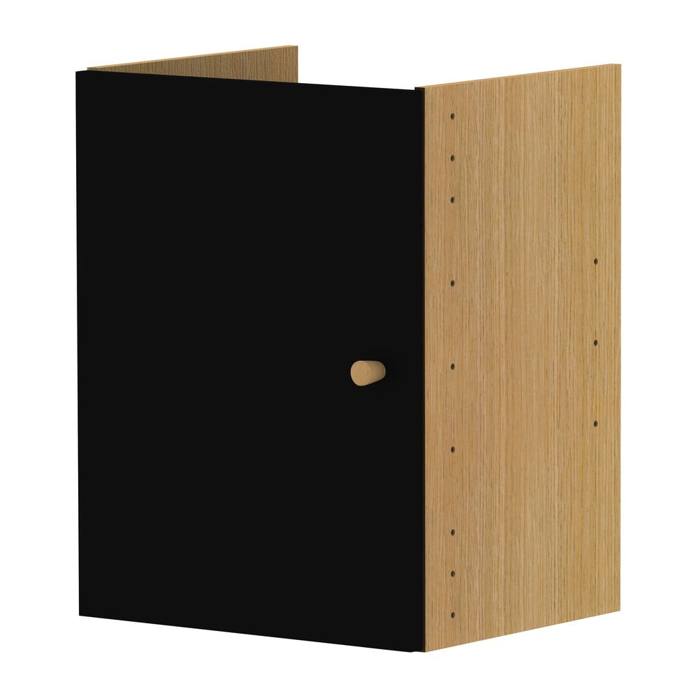 Fekete ajtós modul 33x43 cm z cube - tenzo