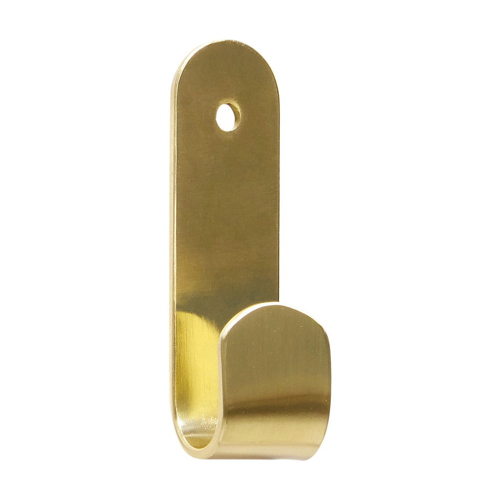Aranyszínű fali fém akasztó Piccolo – Hübsch
