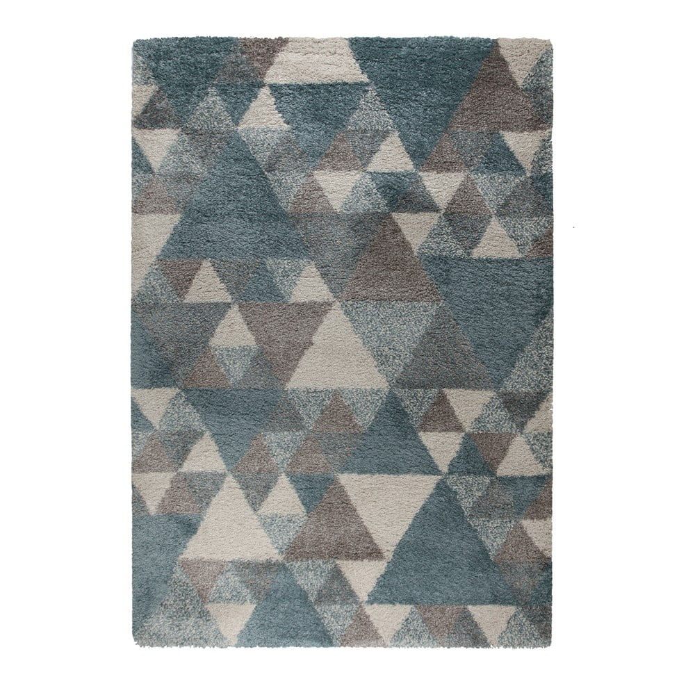 Nuru kék-szürke szőnyeg, 160 x 230 cm - flair rugs