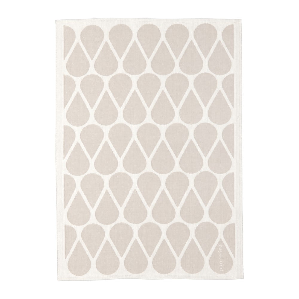 Lenkeverék konyharuha 46x66 cm Otis Mud – Pappelina