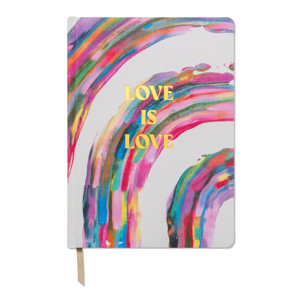 Jegyzetfüzet 200 oldal A4 Love is Love – DesignWorks Ink
