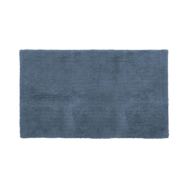 Luca kék pamut fürdőszobaszőnyeg, 60 x 100 cm - Tiseco Home Studio