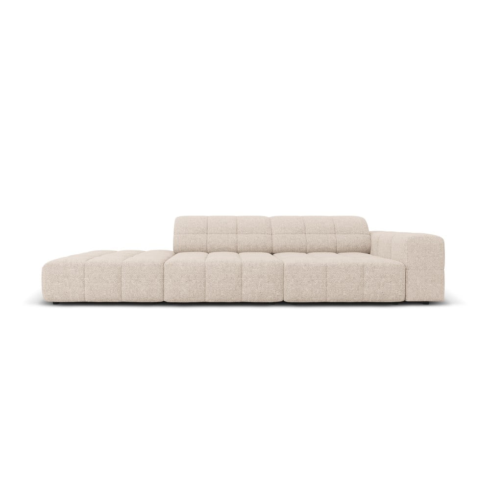 Bézs kanapé 262 cm chicago – cosmopolitan design