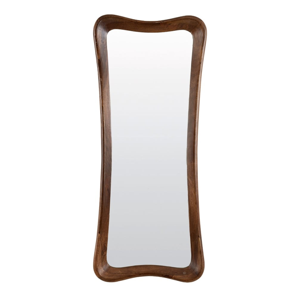 Fali tükör tömörfa kerettel 68x160 cm Alamos – Light & Living