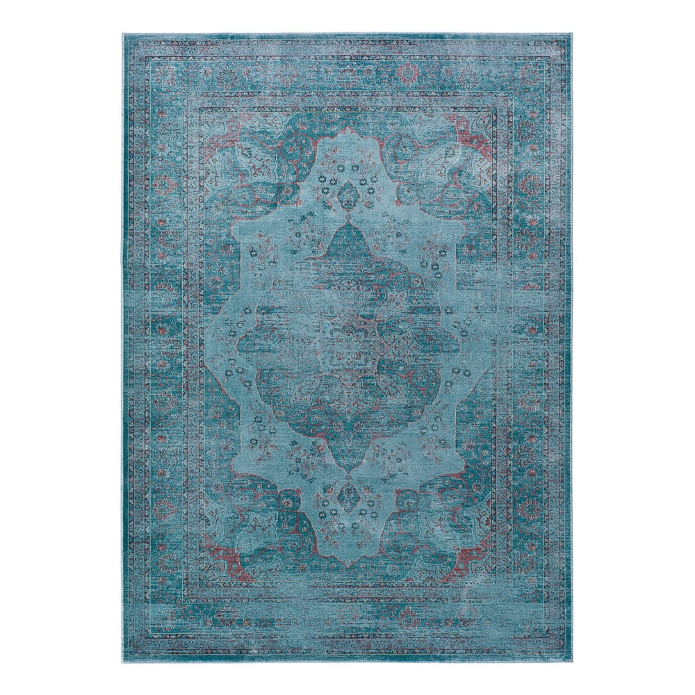 Lara aqua kék viszkóz szőnyeg, 160 x 230 cm - universal