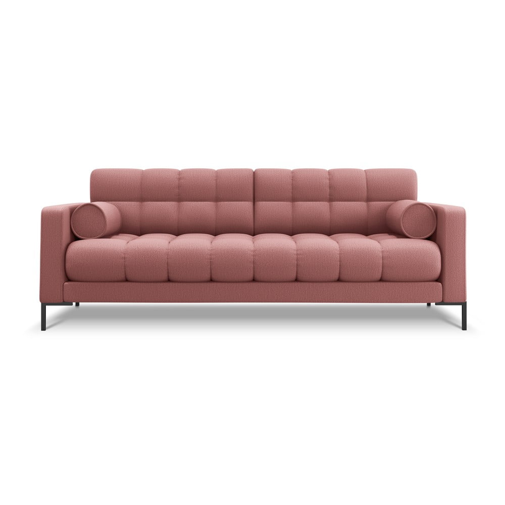 Rózsaszín kanapé 217 cm bali – cosmopolitan design