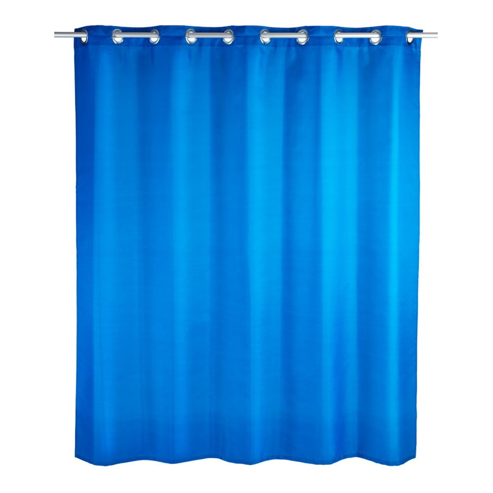 Comfort Flex kék zuhanyfüggöny, 180 x 200 cm - Wenko