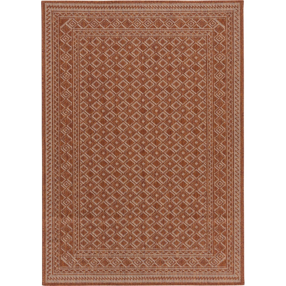 Piros kültéri szőnyeg 290x200 cm terrazzo - floorita