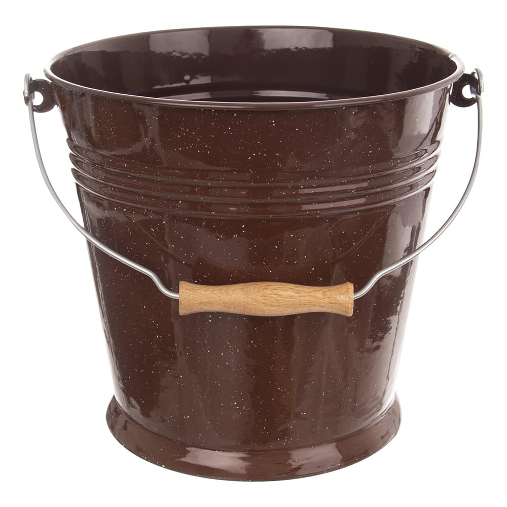 Zománcozott vödör 10 l Brown – Orion