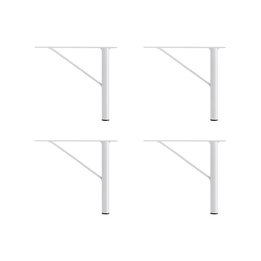 Fehér fém láb készlet szekrényhez 4 db-os mistral & edge by hammel - hammel furniture