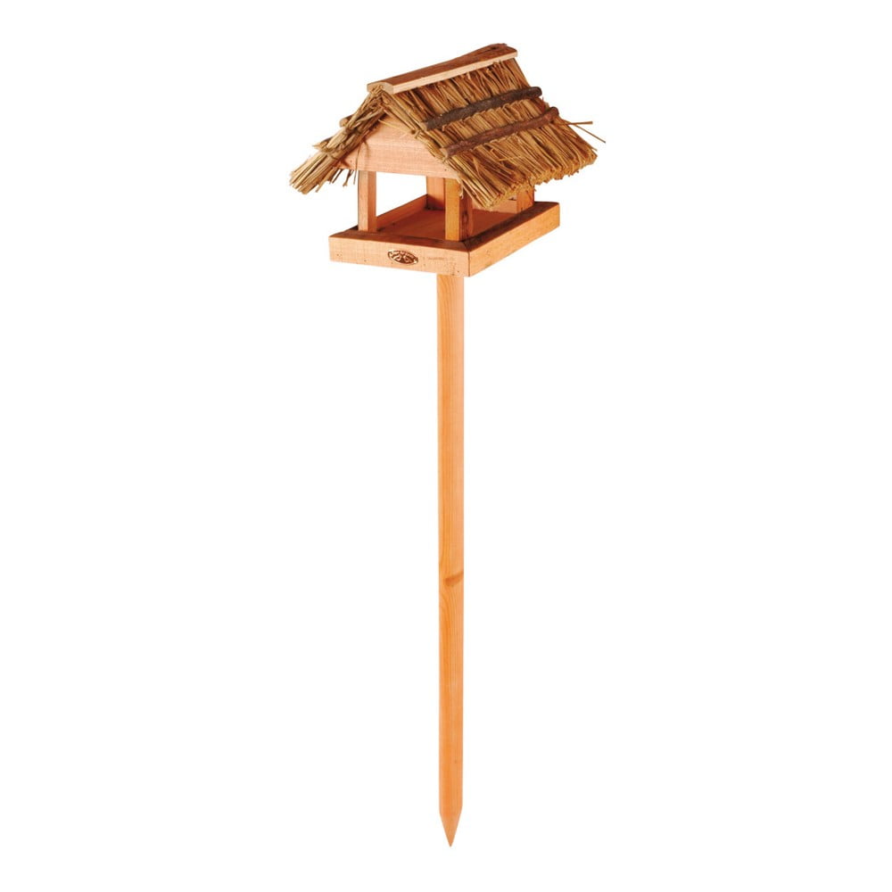 Sweetie álló madáretető fenyőfából és nádból - Esschert Design