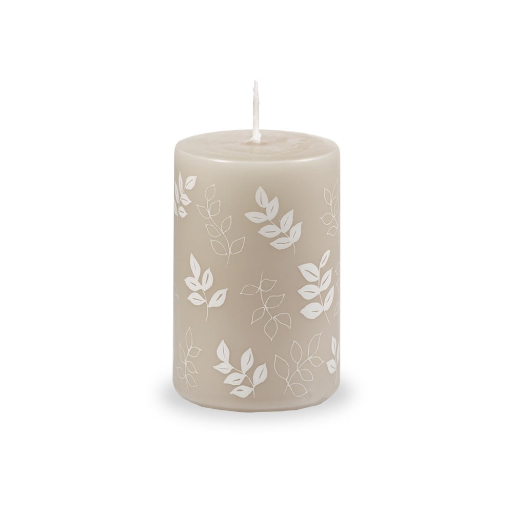 Pure Beauty szürkésbézs gyertya, égési idő 18 óra - Unipar