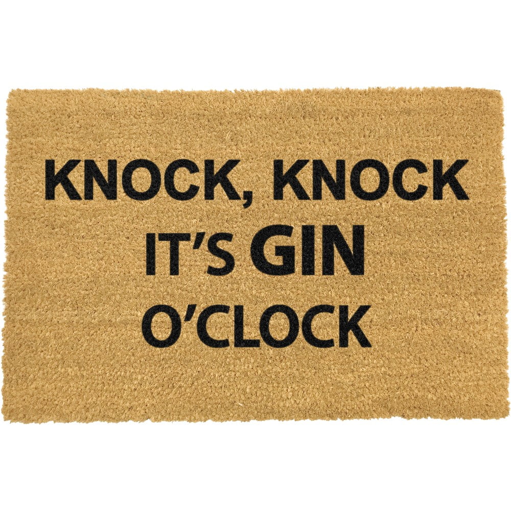 Gin O'Clock lábtörlő, 40 x 60 cm - Artsy Doormats