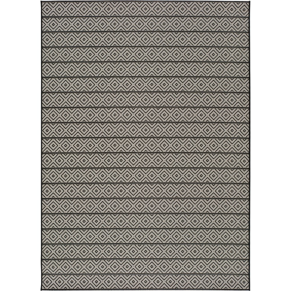 Tokio Stripe sötétszürke kültéri szőnyeg, 60 x 110 cm - Universal