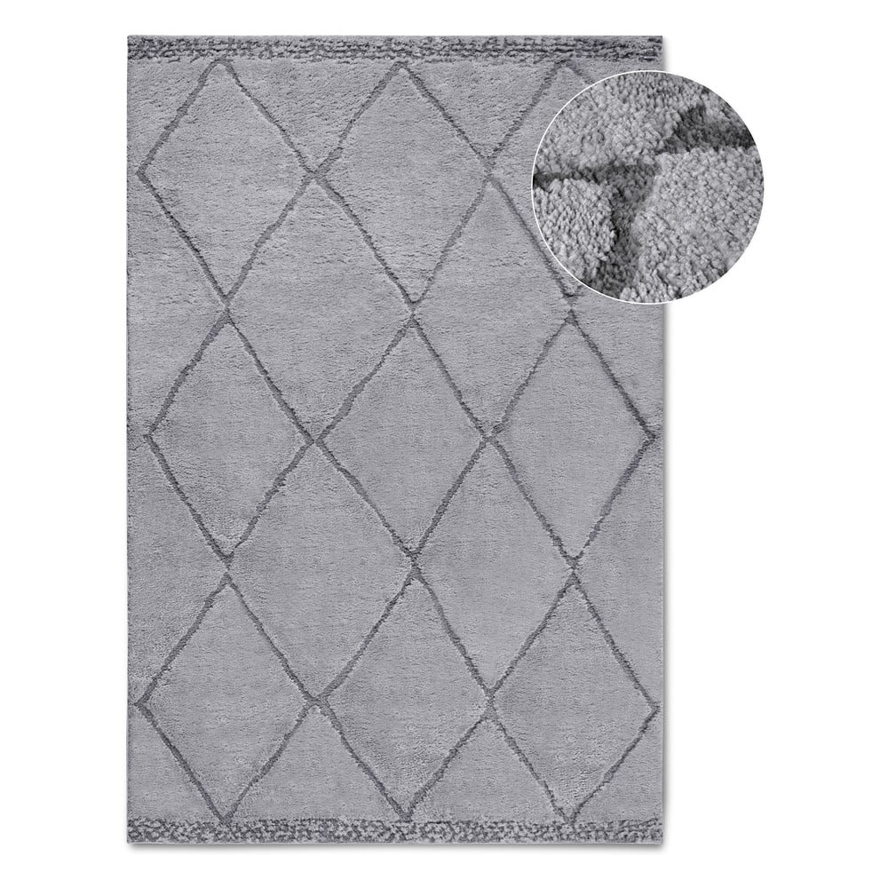 Szürke szőnyeg 160x235 cm Perrotin Light Grey – Elle Decoration