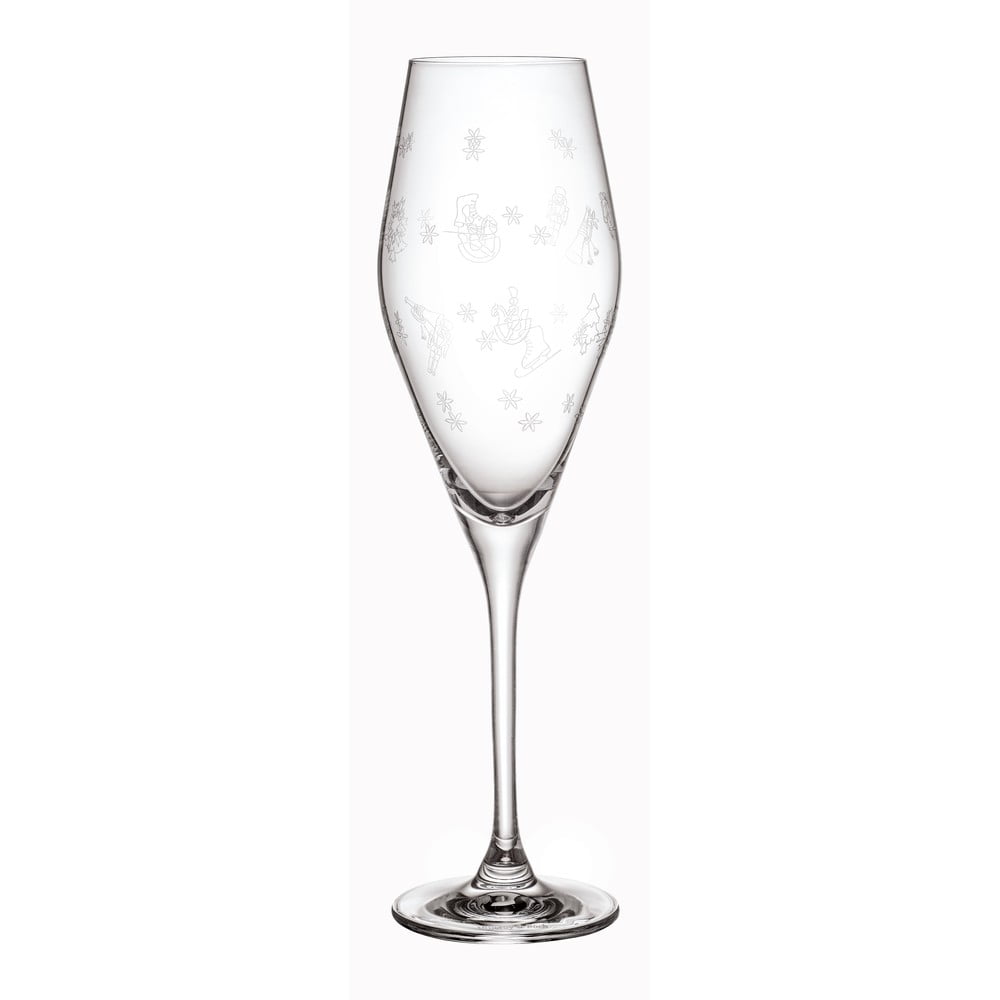 2 pezsgős pohár készlet, Villeroy & Boch, Toy's Delight, 260 ml, kristályüveg