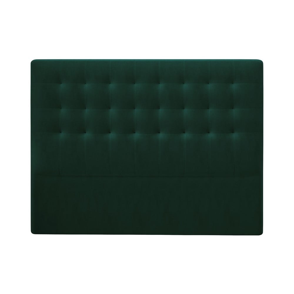 Cosmopolitan design athena palackzöld ágytámla bársony kárpittal, 200 x 120 cm - windsor & co sofas