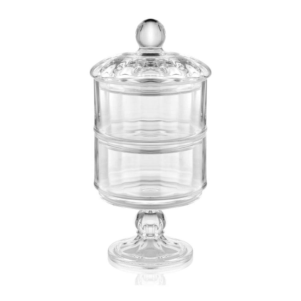 Camaya talpas üvegdoboz, magasság 29 cm - Mia