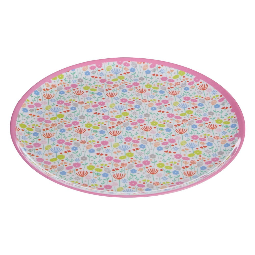 Casey virágmintás színes tányér, ⌀ 25 cm - Premier Housewares