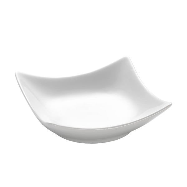 Basic Wave fehér porcelán tálka, 10,5 x 10,5 cm - Maxwell & Williams