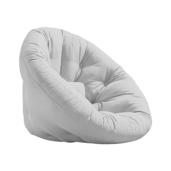 Nest Light Grey világos szürke kinyitható fotel - Karup Design