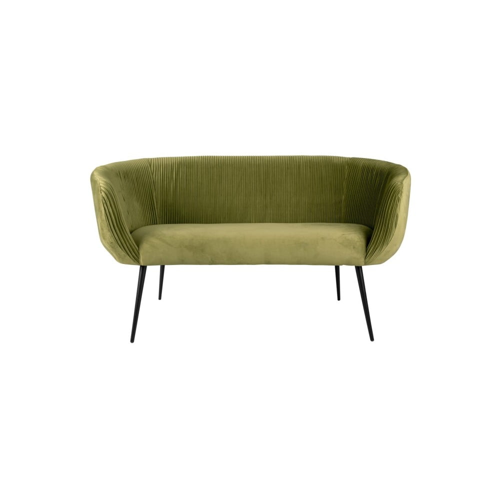 Zöld kanapé bársony felülettel majestic - leitmotiv