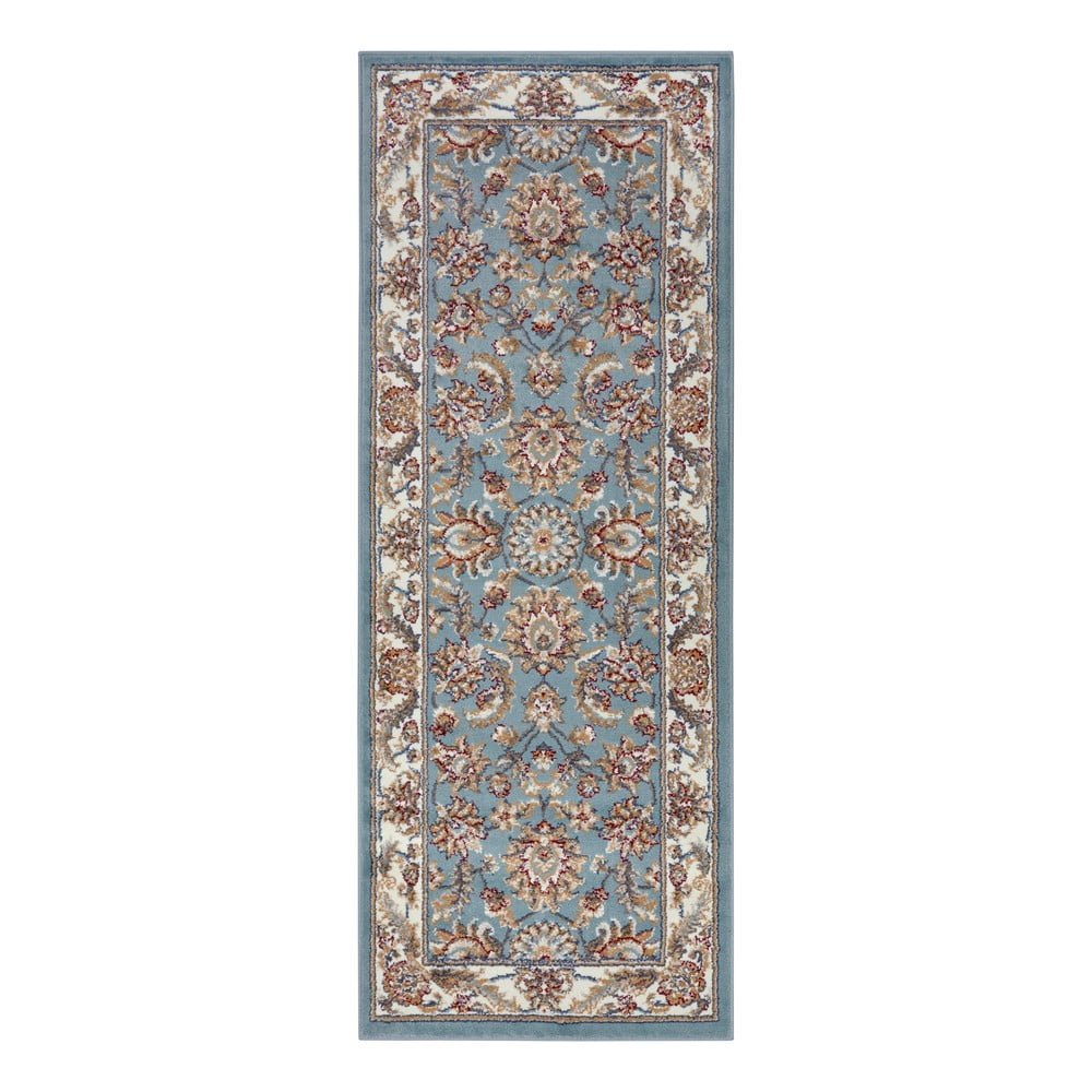 Világoszöld-krémszínű futószőnyeg 80x240 cm Orient Reni – Hanse Home