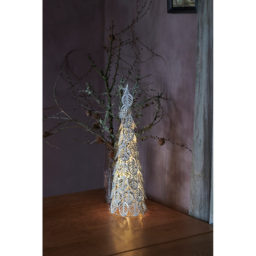 Kristine Silver világító LED dekoráció, magasság 53,5 cm - Sirius