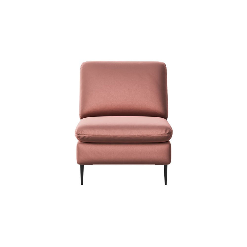 Rózsaszín bársony fotel moilo – mesonica