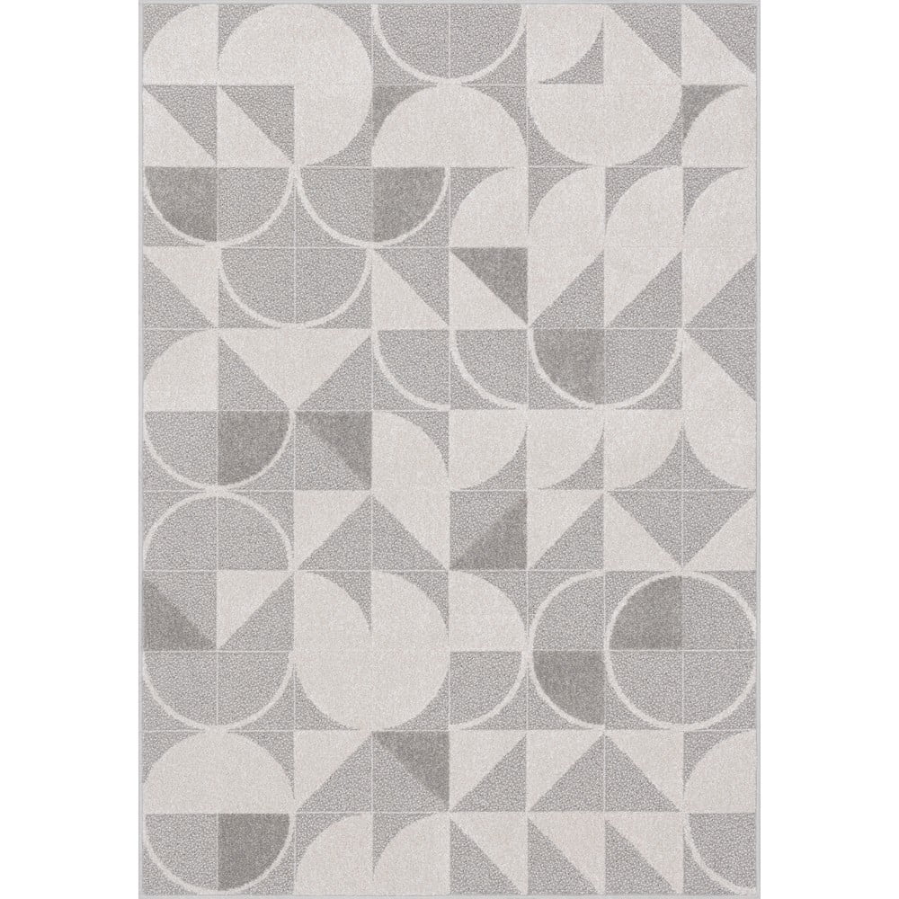 Szürke-krémszínű szőnyeg 240x330 cm lori – fd