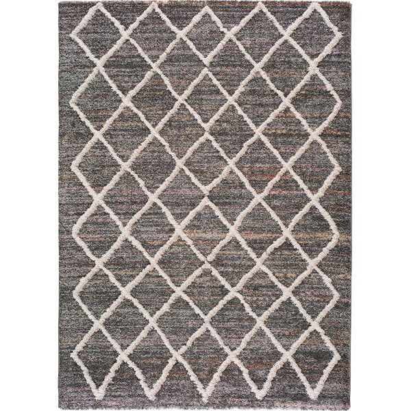 Farah Cross szürke szőnyeg, 60 x 110 cm - Universal