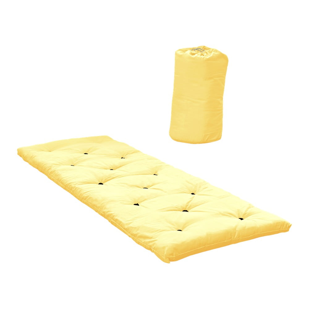 Sárga futon matrac 70x190 cm Bed in a Bag Yellow – Karup Design