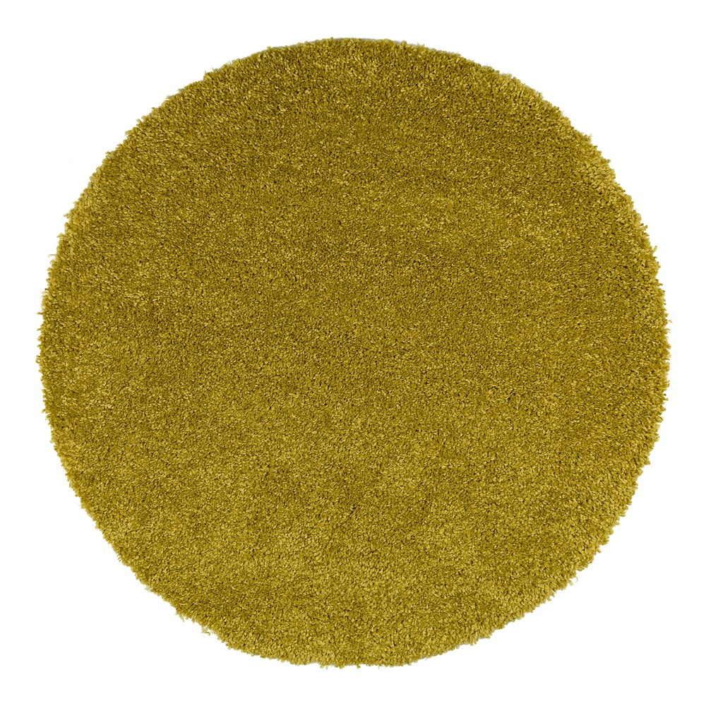 Aqua Liso zöld szőnyeg, ø 100 cm - Universal