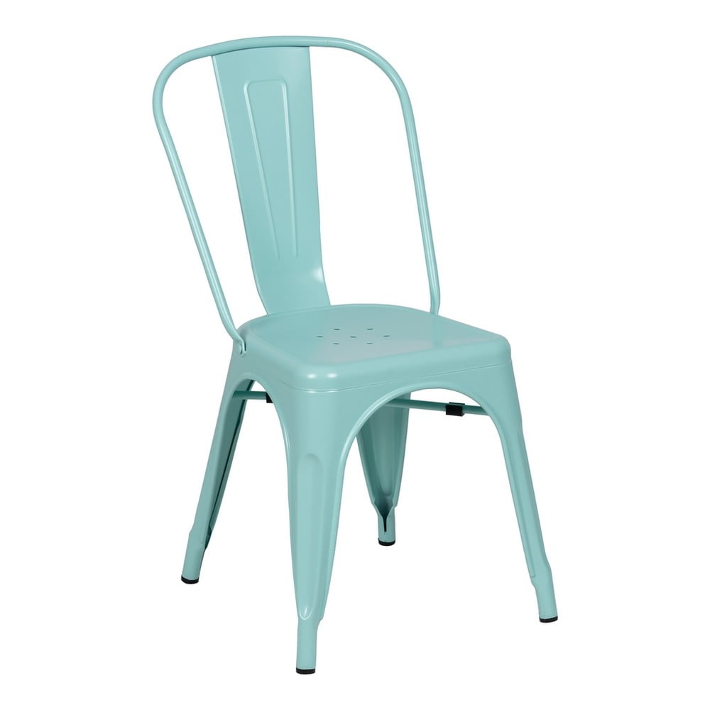 Türkiz fém étkezőszék szett 2 db-os – Ixia