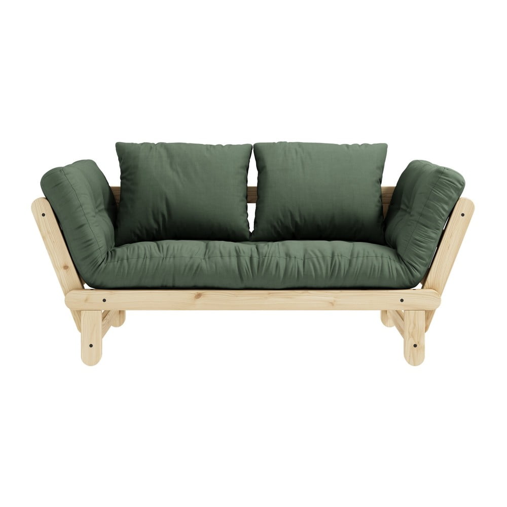 Beat natural clear/olive green variálható kanapé - karup design