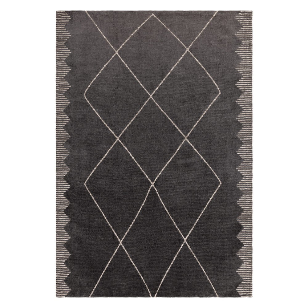 Sötétszürke szőnyeg 200x290 cm mason – asiatic carpets