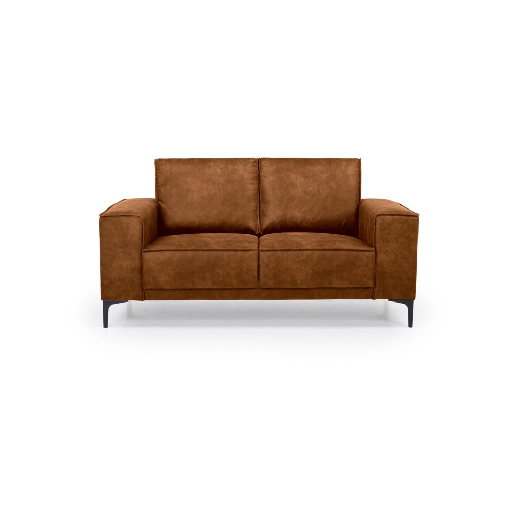 Copenhagen világosbarna műbőr kanapé, 164 cm - Scandic