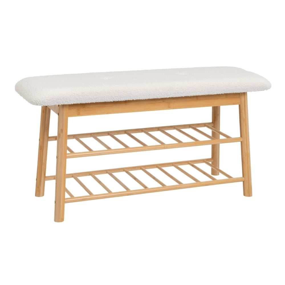 Fehér-natúr színű pad – Casa Selección