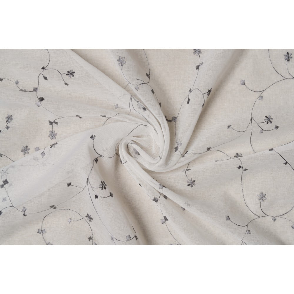 Fehér átlátszó függöny 300x260 cm Muza – Mendola Fabrics