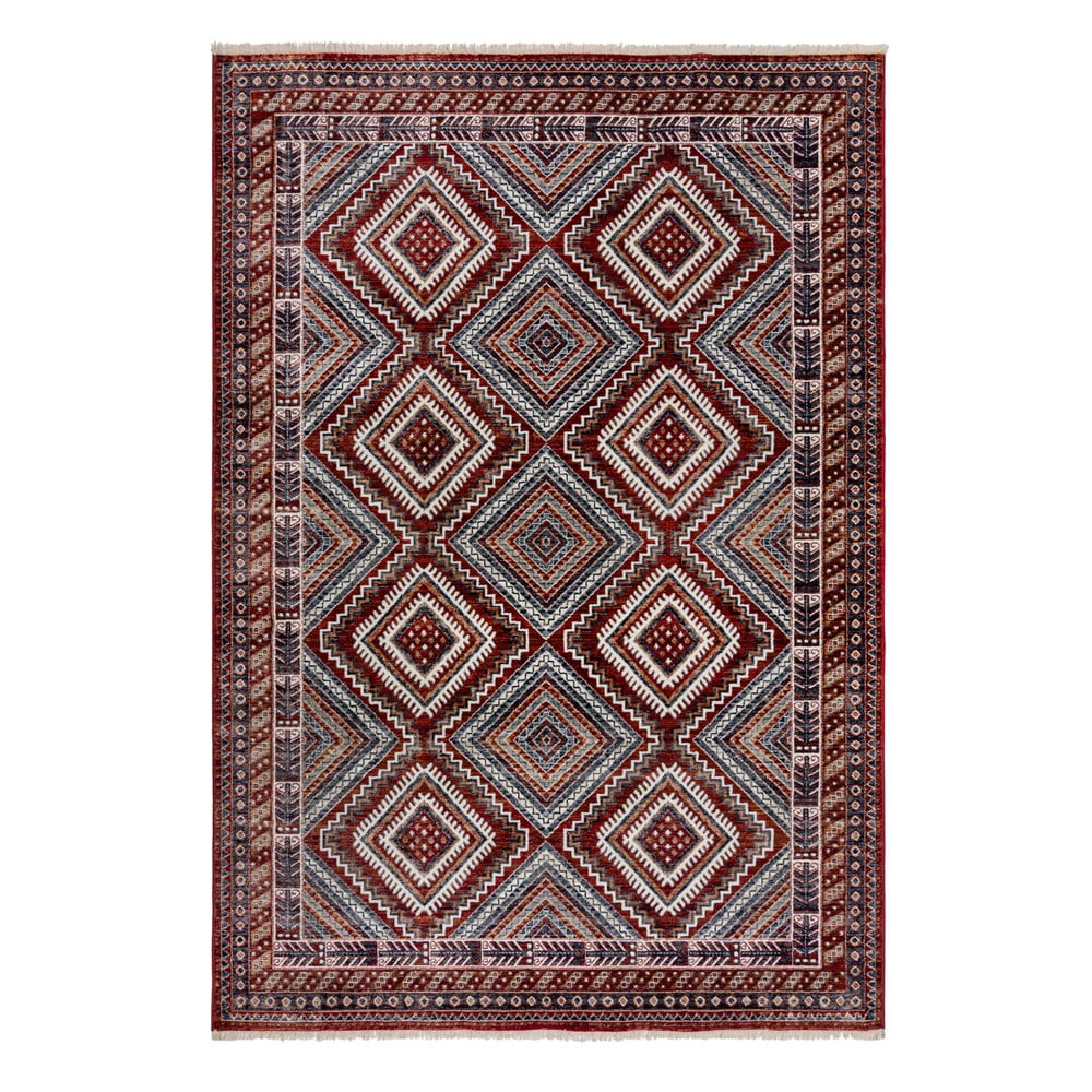 Borvörös szőnyeg 200x304 cm babylon – flair rugs