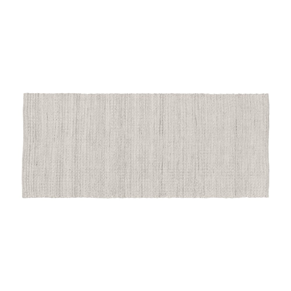 Szürkésbézs kültéri-beltéri futószőnyeg újrahasznosított szálakból 80x200 cm Tendor – Blomus