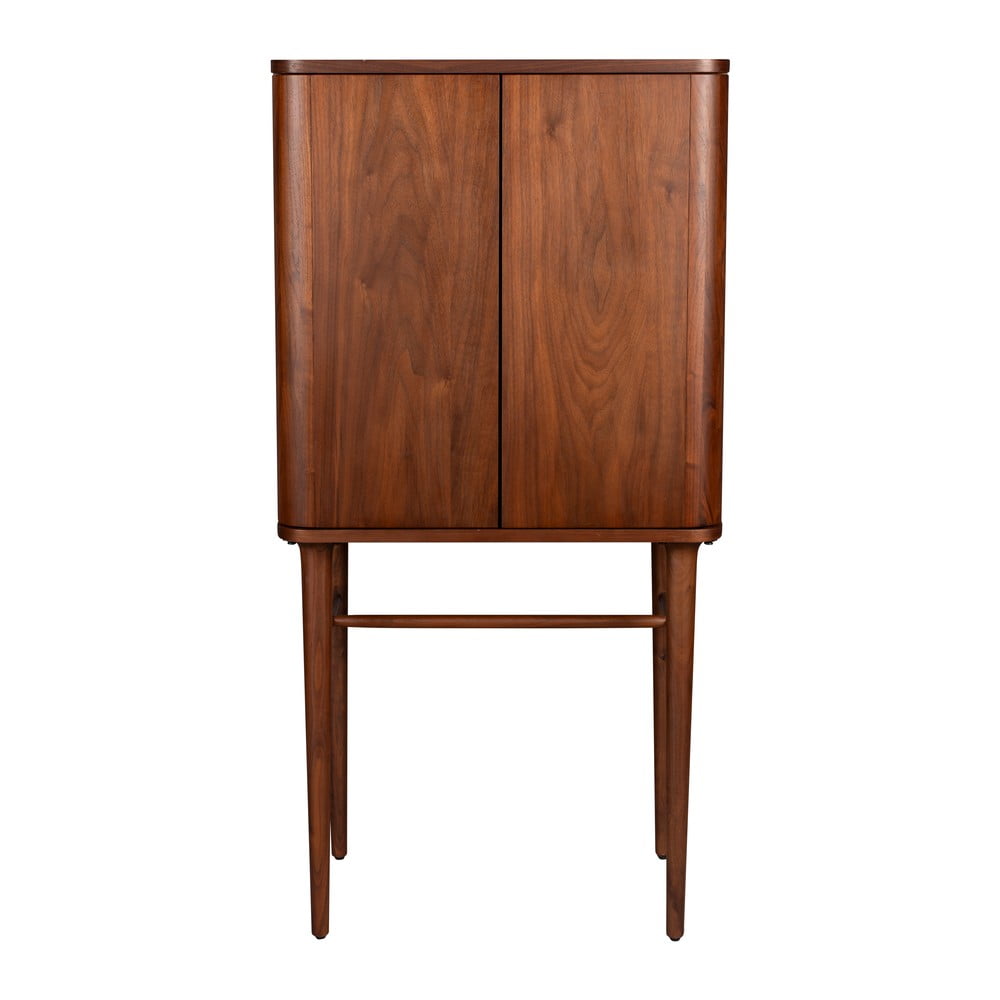 Natúr színű szekrény tolóajtóval, diófa dekorral 62x125 cm Morrison – Dutchbone