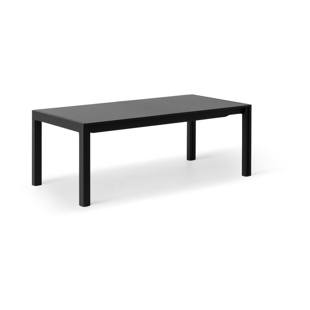 Bővíthető étkezőasztal fekete asztallappal 96x220 cm join by hammel – hammel furniture