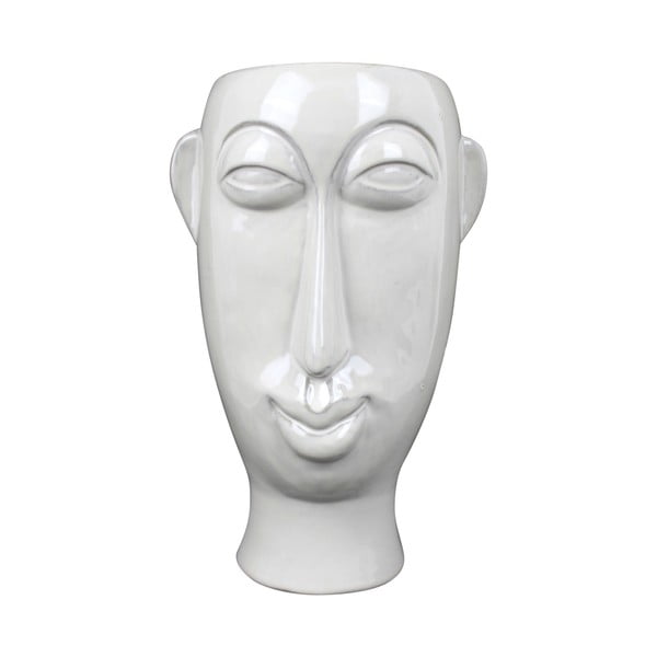 Mask fehér porcelán váza, magasság 27,2 cm - PT LIVING
